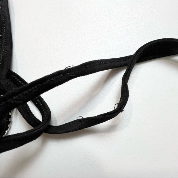 Windsor Rodeo Babe Rhinestone Fringe Halter Top Small - Picture 9 of 11